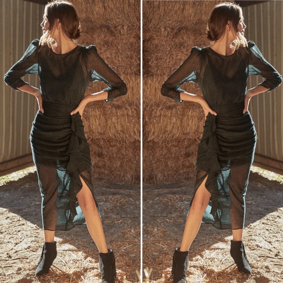 Aster the Label Samara MIDI Dress - Picture 2 of 3